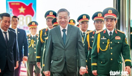 Tổng Bí thư Tô Lâm dự lễ kỷ niệm 80 năm Ngày thành lập Quân đội nhân dân