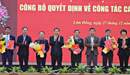 Chỉ định 4 cán bộ tham gia Ban Chấp hành Đảng bộ tỉnh Lâm Đồng