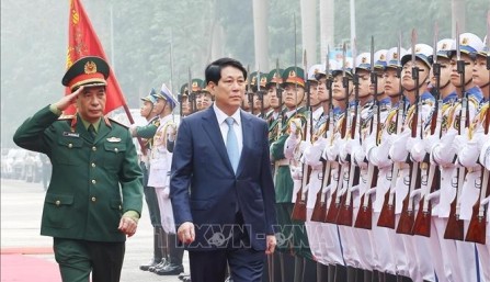Chủ tịch nước Lương Cường dự, chỉ đạo Hội nghị Quân chính toàn quân năm 2024