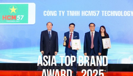 HCM57 Technology lọt Top 10 Thương hiệu Tín nhiệm Châu Á 2025: Bản lĩnh công nghệ Việt trên trương quốc tế