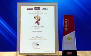 Sunshine Group được vinh danh Top 10 Thương hiệu Tiên phong Đổi mới sáng tạo 2025