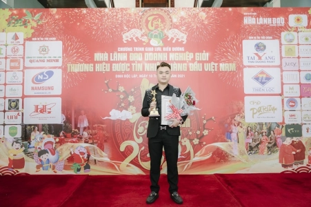 Doanh nhân Quốc Trường vinh dự nhận giải thưởng "Nhà Lãnh Đạo Doanh Nghiệp Giỏi"