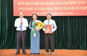 Sáp nhập Đảng bộ Khối cơ sở Bộ GTVT vào Đảng bộ Khối các cơ quan Trung ương tại TP HCM