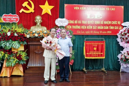 Gia Lai có tân viện trưởng Viện Kiểm sát nhân dân tỉnh