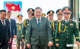 Tổng Bí thư Tô Lâm dự lễ kỷ niệm 80 năm Ngày thành lập Quân đội nhân dân