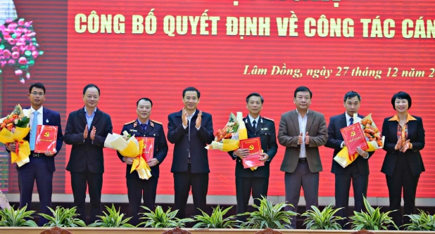 Chỉ định 4 cán bộ tham gia Ban Chấp hành Đảng bộ tỉnh Lâm Đồng