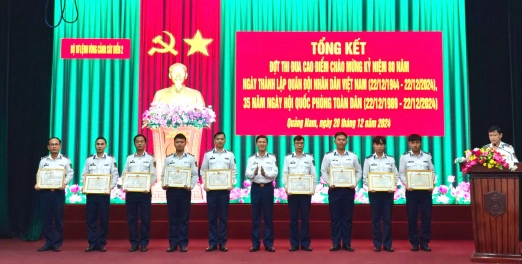 Bộ Tư lệnh Vùng Cảnh sát biển 2 tổng kết đợt thi đua