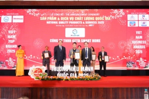 Công ty TNHH Gitta Smart Home đạt danh hiệu Sản Phẩm Dịch Vụ Chất Lượng Quốc Gia 2025
