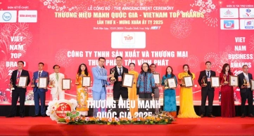 TVP FOOD VINH DỰ NHẬN GIẢI THƯỞNG THƯƠNG HIỆU MẠNH QUỐC GIA - LẦN THỨ X 2025