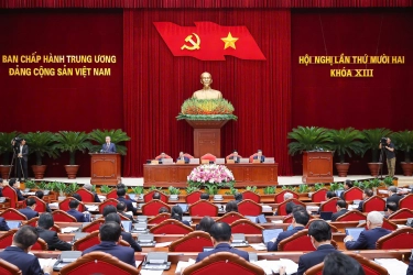 Khai mạc Hội nghị Trung ương 12 khóa 13