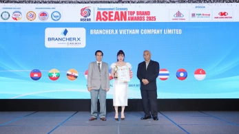 BRANCHER.X đạt danh hiệu “Thương Hiệu Uy Tín Hàng Đầu Asean 2025”