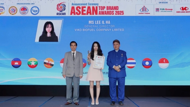 Viko Biofuel lập cú đúp danh giá tại Asean 2025: Khẳng định vị thế sản phẩm xanh và tài năng lãnh đạo