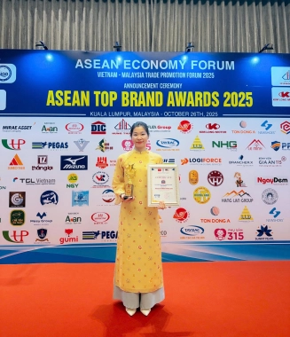 Tập Đoàn DIC nhận giải thưởng Top 10 Thương Hiệu Uy Tín Hàng Đầu ASEAN 2025