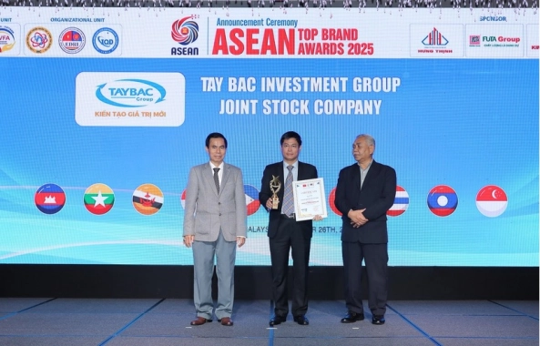Tập đoàn Tây Bắc và Chủ tịch Tập đoàn được vinh danh tại ASEAN 2025