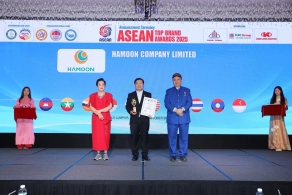 Công Ty TNHH HAMOON vinh dự nhận giải thưởng "Top 10 Thương Hiệu Uy Tín Hàng Đầu ASEAN 2025"