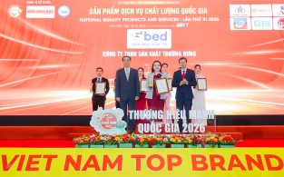 Thương Hiệu Zzbed đạt danh hiệu “Sản phẩm dịch vụ chất lượng xanh Quốc Gia 2026” Khẳng định uy tín thương hiệu giấc ngủ cho gia đình Việt