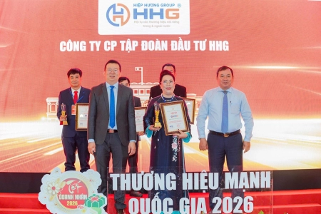 Công Ty Cổ Phần Tập Đoàn Đầu Tư HHG (Hiệp Hương Group) Đạt Danh Hiệu “Sản Phẩm – Dịch Vụ Chất Lượng Quốc Gia”