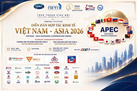 Lễ công bố “Thương Hiệu Tín Nhiệm Hàng Đầu Châu Á 2026” tại Dinh Độc Lập