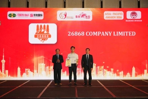 Công ty TNHH 26868 – Vinh dự nhận giải thưởng “Top 10 Doanh nghiệp tiêu biểu Châu Á – Thái Bình Dương 2026”