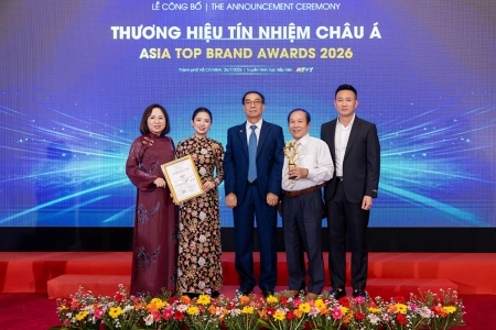 1689 Beckent Bauer Lần Thứ Ba Được Vinh Danh Top 10 Thương Hiệu Xuất Sắc Việt Nam