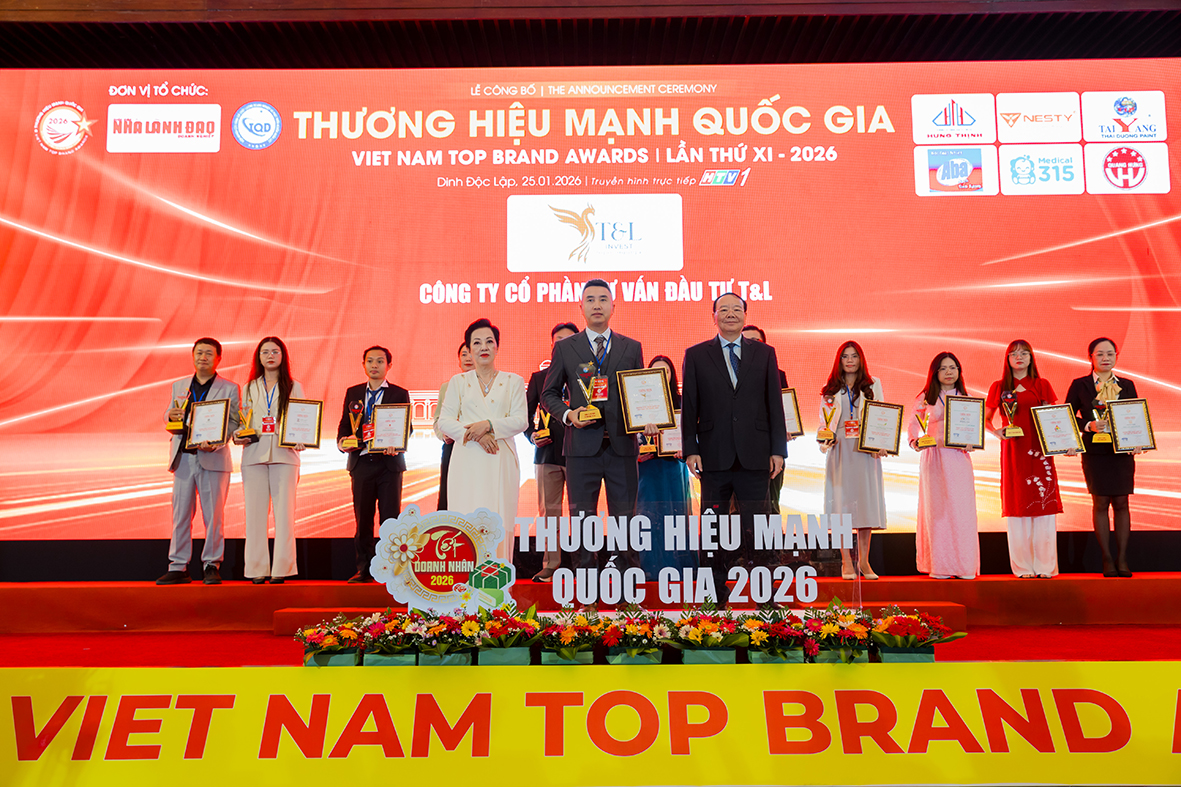 TL Invest vào “Top 10 Thương hiệu mạnh quốc gia 2026”